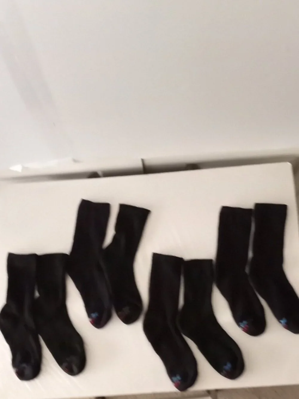 Boys Striped Ankle and Crew Sock Bundle  Multi Color - Size (9 1/2 to 11)